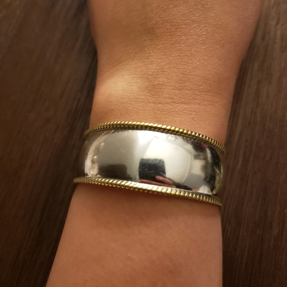 Vintage Sterling Silver Cuff Bracelet